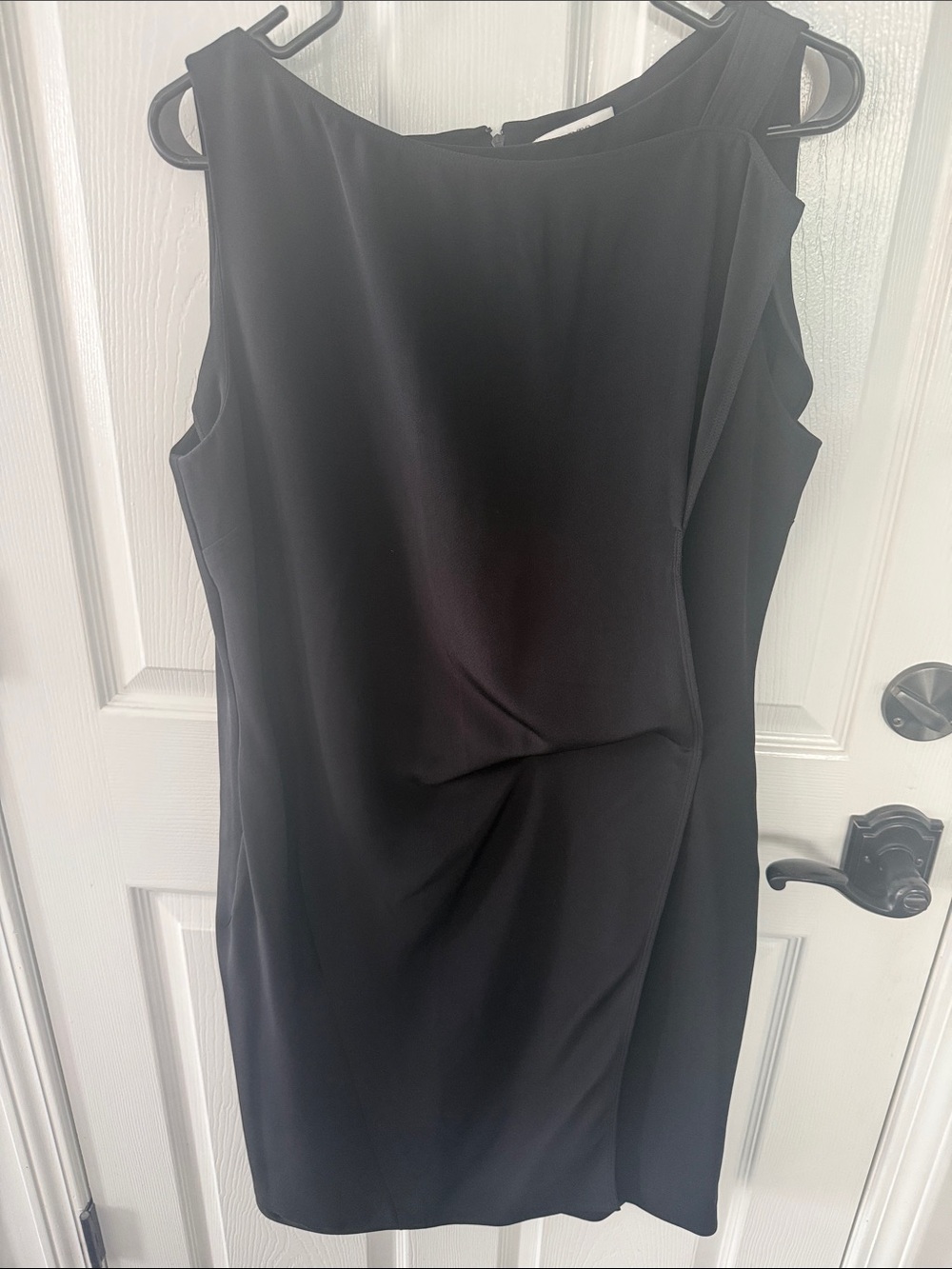 Ports 1961 Black Sleeveless Mini Dress